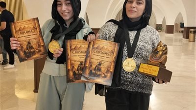 ذهبيتان عالميتان لبنات طهطا.. سوهاج تتألق في كأس العالم للقوى البدنية
