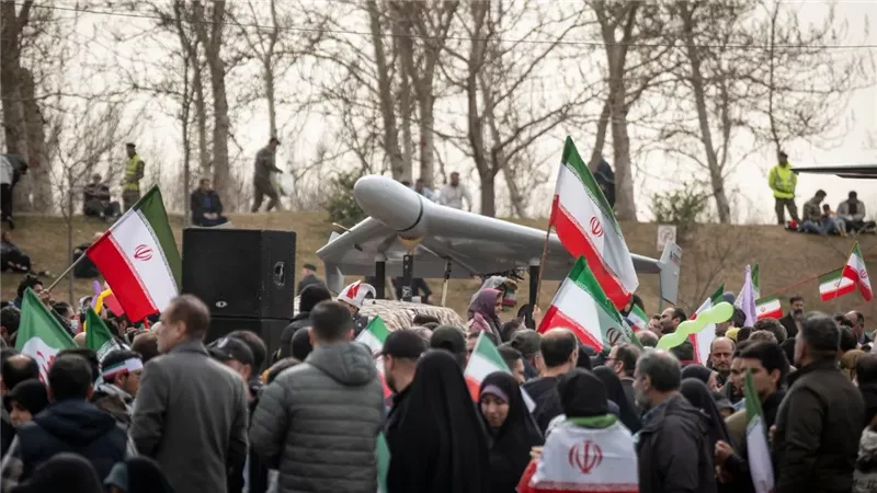 مسيرات في طهران