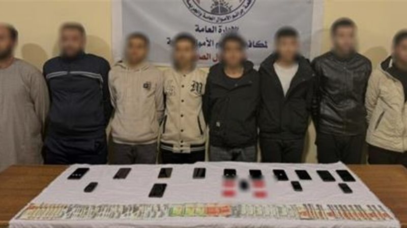 ضبط 8 أشخاص بالمنيا
