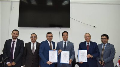 المدن الجامعية بجامعة بنها تحصل على شهادات النظام المتكامل للجودة والسلامة 