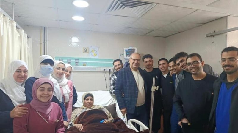 جهود طبية تنقذ مريضة