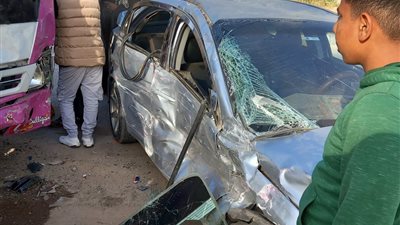 9 مصابين بينهم 3 في غيبوبة.. حادث تصادم مروع أمام كوبري العطيات القبلية بأسيوط
