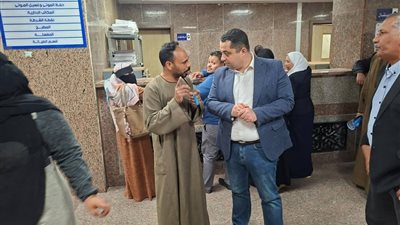 وكيل وزارة الصحة بقنا يتفقد مستشفى نجع حمادي العام لمتابعة جودة الخدمات الطبية