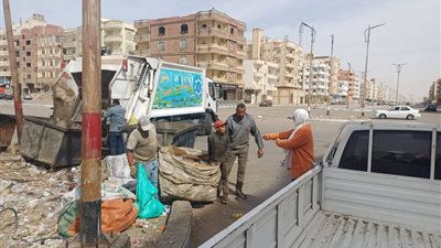 حي فيصل يشن حملات موسعة لضبط النباشين بمدينة السلام ومتابعة أعمال النظافة 