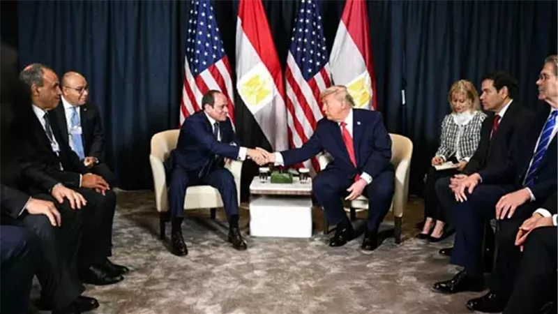 الرئيس السيسي وترامب