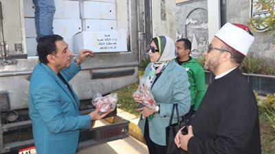 بني سويف تستقبل دفعة جديدة من لحوم صكوك الأوقاف لدعم «مطبخ المصرية»