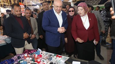 محافظ بني سويف يفتتح معرض رمضان لتخفيف الأعباء عن المواطنين