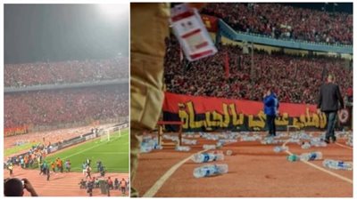 الأهلي يدرس الاعتذار للجيش الملكي بعد شغب جماهيره في استاد القاهرة