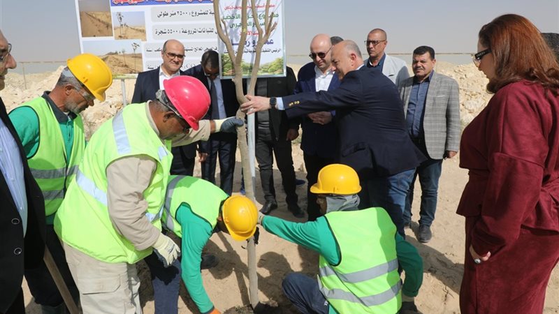 محافظ بنى سويف خلال