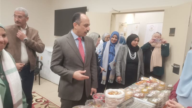 جانب من افتتاح المعرض