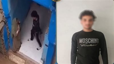 ضبط شخص قام بالتعدى على والدته بالضرب ببنها بالقليوبية