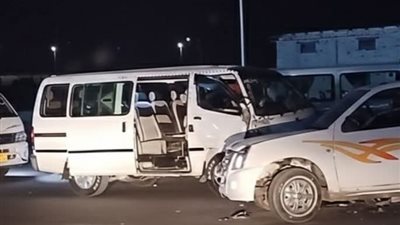 إصابة 3 في حادث تصادم على طريق السويس الإسماعيلية بالقرب من نفق أحمد حمدي