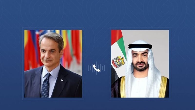 بن زايد يجري اتصالا