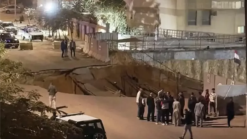 هبوط الأراضي