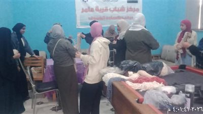 لتمكين الشباب اقتصاديا.. انطلاق ورشة المكرمية بمركز شباب قرية عامر بالسويس