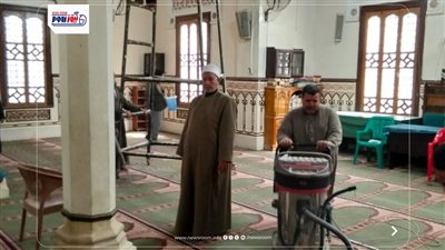 أوقاف الفيوم تواصل فعاليات حملة نظافة موسعة للمساجد استعدادًا لشهررمضان المبار