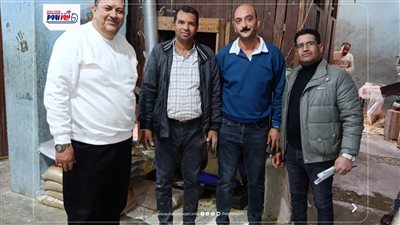 ضبط 12 طن مكرونة معبأه ومدون عليه علامات تجارية وهميه بمصنع بالفيوم