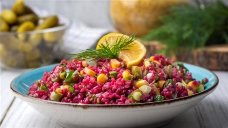طريقة تحضير سلطة