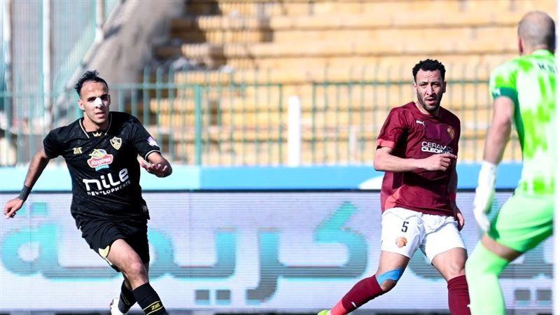 الزمالك ضد سيراميكا