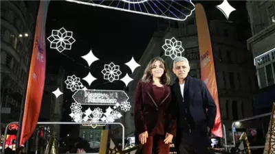 عمدة لندن يشارك في تزيين شوارع انجلترا احتفالا بقدوم شهر رمضان