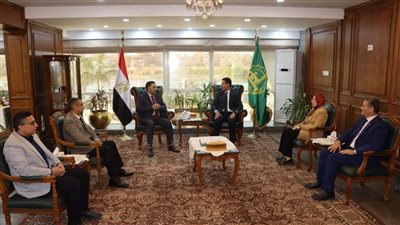 رئيس جامعة بنها يهنئ محافظ القليوبية الجديد ويؤكد استمرار التعاون المشترك