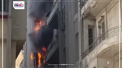 السيطرة على حريق بمخزن قطع غيار سيارات في شارع رمسيس بالقاهرة