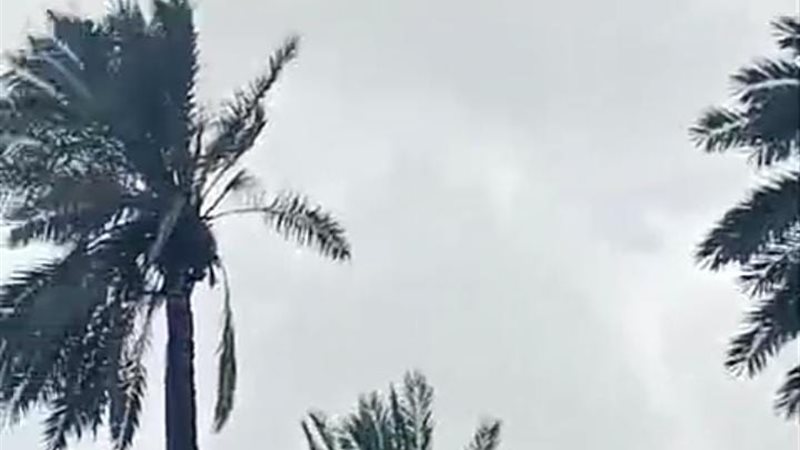 ورياح شديدة  تصاحبها