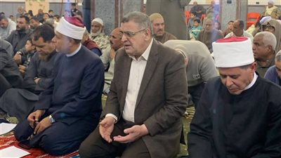 النائب سامي سليم يشهد افتتاح مسجد الشهيد بقرية سرابيوم 