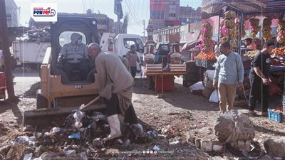 حملات مكثفة للنظافة ورفع الإشغالات وتمهيد الطرق وتحسين المظهر الحضاري بالفيوم 