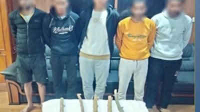 ضبط طرفي مشاجرة  بالعصي الخشبية بسبب خلافات مالية في البحيرة