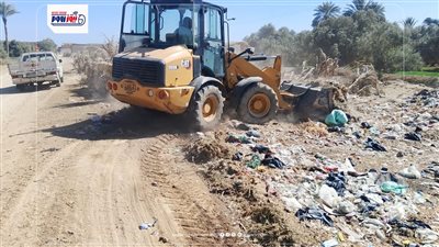 حملات مكثفة للنظافة وتمهيد الطرق وصيانة الإنارة بمركز يوسف الصديق