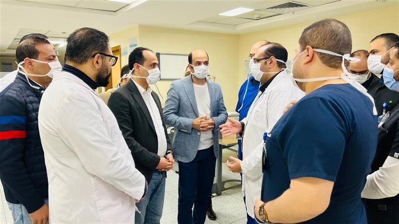 متابعة المصابين
