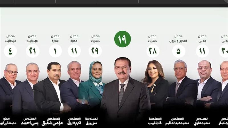 قائمة هاني ضاحي