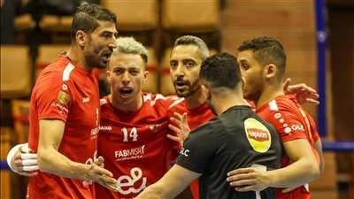 «رجال طائرة النادي الأهلي» يفوز على سموحة في دوري السوبر