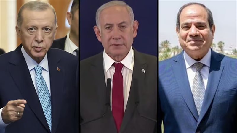 الرئيس السيسي ونتنياهو