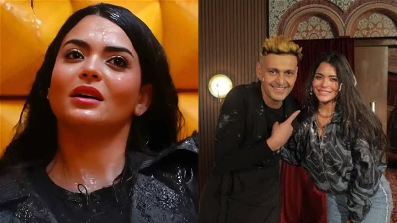 أسماء جلال مع رامز
