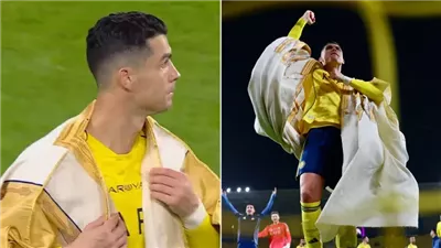 بمليون جنيه.. كريستيانو رونالدو يرتدي 