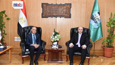 محافظ الفيوم يستقبل رئيس المحكمة للتهنئة بتجديد ثقة القيادة السياسية