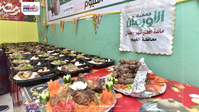 توزيع وجبات أفطار