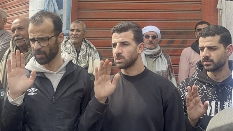 جانب من العزاء