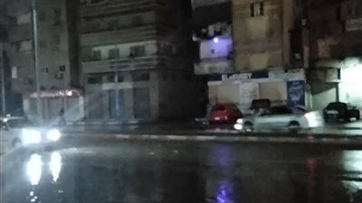 أمطار تجتاح السويس وتأثر جزئي في حركة السير مع انتظام الملاحة البحرية