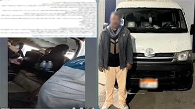 ضبط قائد ميكروباص بالشرقية بعد تعديه على مواطن ومنعه من استقلال السيارة