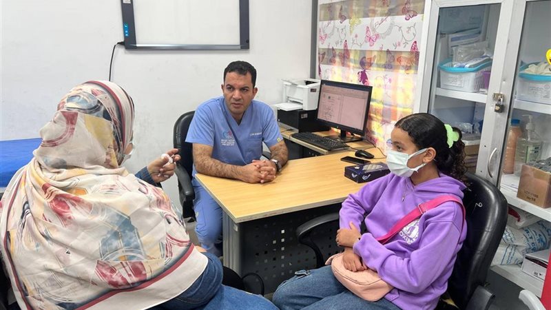 جانب من الخدمات الطبية