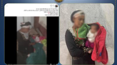 كشف ملابسات فيديو سيدة تعرض طفلة حديثة الولادة للخطر باستغلالها في التسول بدقي