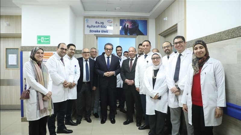 جانب من افتتاح وزير