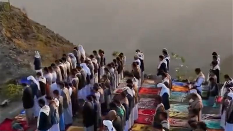 مشهد مهيب في اليمن