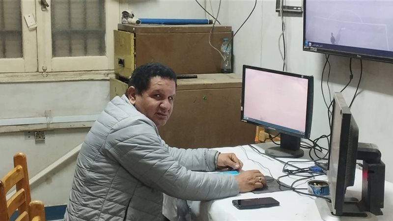 جانب من العمل بغرف