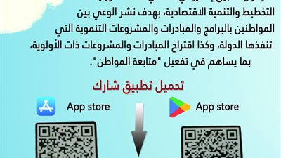 «شارك 2030».. أول تطبيق حكومي لتعزيز المشاركة المجتمعية في خطط التنمية