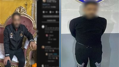 خوفا من القبض عليه.. عنصر جنائى يدعي أن ضابط شرطة يلفق قضايا له 