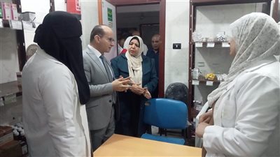 وكيل وزارة الصحة بالدقهلية يتفقد وحدتي الديرس وكفر الشراقوة بإدارة أجا الصحية
